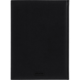 Ежедневник датированный 2026 год Attache Каньон искусственная кожа А4 176 листов чёрный