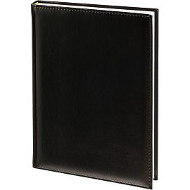 Ежедневник датированный 2026 год Attache Каньон искусственная кожа А4 176 листов чёрный