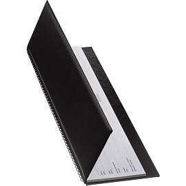 Планинг датированный 2026 год Attache Каньон искусственная кожа 405х145 мм 57 листов чёрный