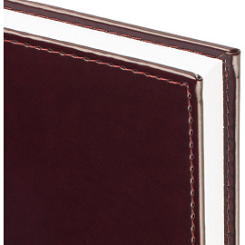 Ежедневник датированный 2026 АТТАСНЕ А4, 176л, 200х270мм, Каньон бордовый