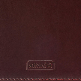 Ежедневник датированный 2026 АТТАСНЕ А4, 176л, 200х270мм, Каньон бордовый