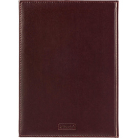 Ежедневник датированный 2026 АТТАСНЕ А4, 176л, 200х270мм, Каньон бордовый