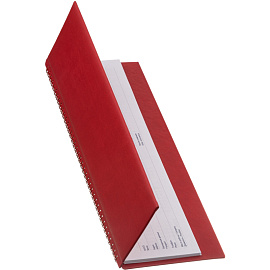 Планинг датированный 2026 год Attache Сиам искусственная кожа 340х130 мм 55 листов красный