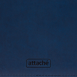 Ежедневник датированный 2026 год Attache Сиам искусственная кожа А4 176 листов синий
