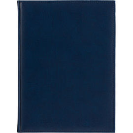 Ежедневник датированный 2026 год Attache Сиам искусственная кожа А4 176 листов синий