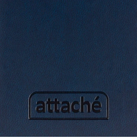 Еженедельник датированный 2026 год Attache Сиам искусственная кожа А7 64 листов синий