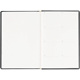 Ежедневник датированный 2026 год Attache Каньон искусственная кожа А5 180 листов чёрный