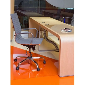 Коврик напольный Easy Chair pt100912с прозрачный (прямоугольный, ПЭТ, 900х1200 мм)