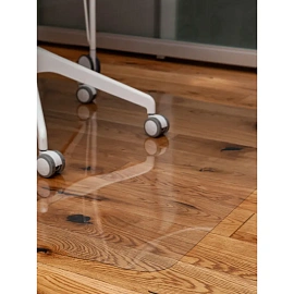 Коврик напольный Easy Chair pt100912с прозрачный (прямоугольный, ПЭТ, 900х1200 мм)