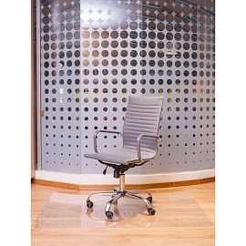 Коврик напольный Easy Chair pt101012c прозрачный (прямоугольный, ПЭТ, 1000х1200 мм)