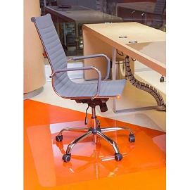 Коврик напольный Easy Chair pt101012c прозрачный (прямоугольный, ПЭТ, 1000х1200 мм)