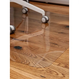 Коврик напольный Easy Chair pt101012c прозрачный (прямоугольный, ПЭТ, 1000х1200 мм)