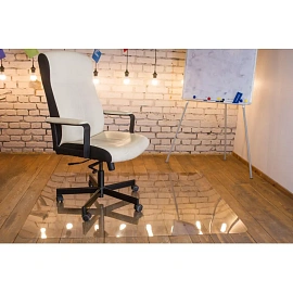 Коврик напольный Easy Chair pt101012c прозрачный (прямоугольный, ПЭТ, 1000х1200 мм)