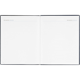 Еженедельник датированный 2026 год Attache Agenda искусственная кожа А4 80 листов синий