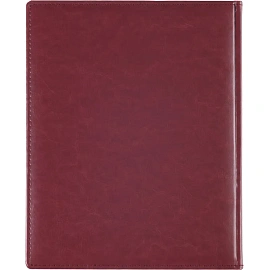 Еженедельник датированный 2026, бордо,А4, 213х265 мм,160 стр,Agenda