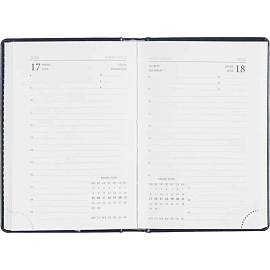 Ежедневник датированный 2026, синий,А6, 100х150 мм,336 стр,Agenda фото Ежедневник датированный 2026, синий,А6, 100х150 мм,336 стр,Agenda