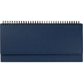 Планинг датированный 2026 год Attache Вива искусственная кожа 303х150 мм 60 листов синий