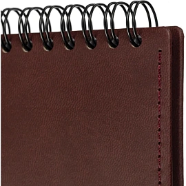 Планинг датированный 2026 год Attache Вива искусственная кожа 303х150 мм 60 листов бордовый