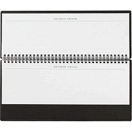 Планинг датированный 2026 год Attache Вива искусственная кожа 303х150 мм 60 листов чёрный