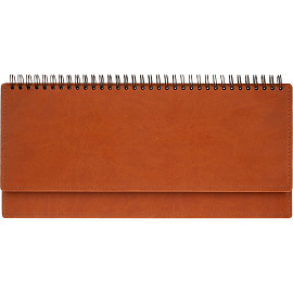 Планинг датированный 2026 год Attache Вива искусственная кожа 303х150 мм 60 листов коричневый