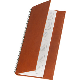 Планинг датированный 2026 год Attache Вива искусственная кожа 303х150 мм 60 листов коричневый