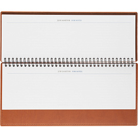 Планинг датированный 2026 год Attache Вива искусственная кожа 303х150 мм 60 листов коричневый