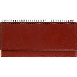 Планинг датированный 2026 год Attache Agenda искусственная кожа 303х150 мм 60 листов коричневый