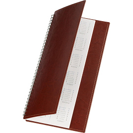 Планинг датированный 2026 год Attache Agenda искусственная кожа 303х150 мм 60 листов коричневый