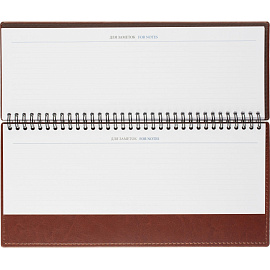 Планинг датированный 2026 год Attache Agenda искусственная кожа 303х150 мм 60 листов коричневый