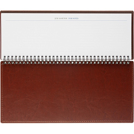 Планинг датированный 2026 год Attache Agenda искусственная кожа 303х150 мм 60 листов коричневый