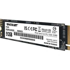 SSD накопитель Patriot Memory P320P512GM28 512 ГБ