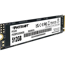 SSD накопитель Patriot Memory P320P512GM28 512 ГБ