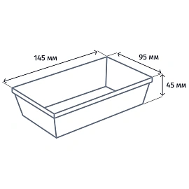 Контейнер (упаковка) ECO OPSALAD 400, крафт, 800шт/кор