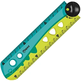 Линейка Maped Croc Croc 30 см пластиковая складная