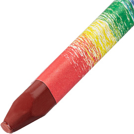 Мелки восковые Луч Кроха трехгранные 6 цветов