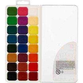 Краски акварельные медовые Луч Классика цвета 24 цвета фото Краски акварельные медовые Луч Классика цвета 24 цвета