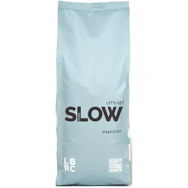Кофе в зёрнах Lazy Barista Slow 1 кг (пакет)