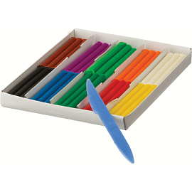 Пластилин восковой Луч Кроха 10 цветов 150 грамм