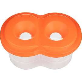 Емкость для воды (стакан-непроливайка) Луч двойной 175 мл корпус прозрачный с отметкой безопасного уровня