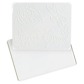 Доска для лепки А5 с рельефным трафаретом фото Доска для лепки А5 с рельефным трафаретом