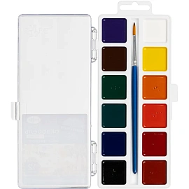 Краски акварельные медовые Гамма Юный художник 12 цветов