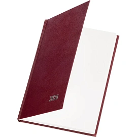 Ежедневник датированный 2026 год Выбор есть бумвинил А5 160 листов бордовый