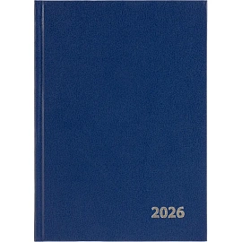 Ежедневник датированный 2026 Выбор есть, А5, 160л, бумвинил, синий