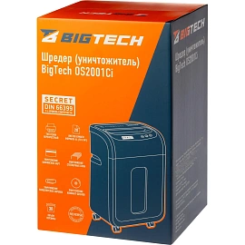 Шредер (уничтожитель) BIGTECH OS2001Ci  P-4ур.секр.,20лист.30л