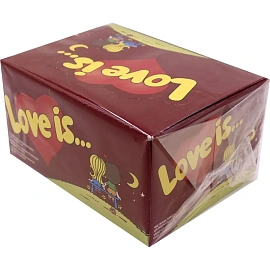 Жевательная резинка Love is..., вишня-лимон. Цена за 1 жевательную резинку