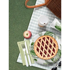 Набор тарелок одноразовых Империя Поздравлений Тропический шарм 23 см (6 штук в упаковке) фото Набор тарелок одноразовых Империя Поздравлений Тропический шарм 23 см (6 штук в упаковке)