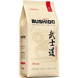 Кофе в зёрнах Bushido Sensei арабика 100% 1 кг (пакет)