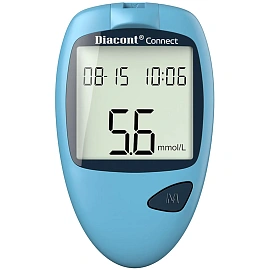 Глюкометр Система контроля уровня глюкозы в крови Diacont (Коннект)