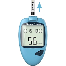 Глюкометр Система контроля уровня глюкозы в крови Diacont (Коннект)