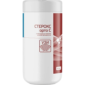 Салфетки дезинфицирующие Стерокс Орто С, 50 шт/уп., туба